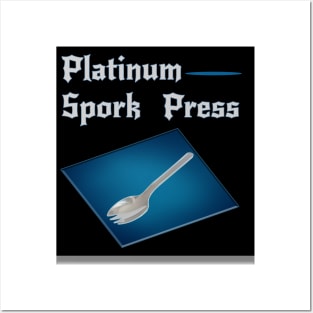 Platinum Spork Logo Posters and Art